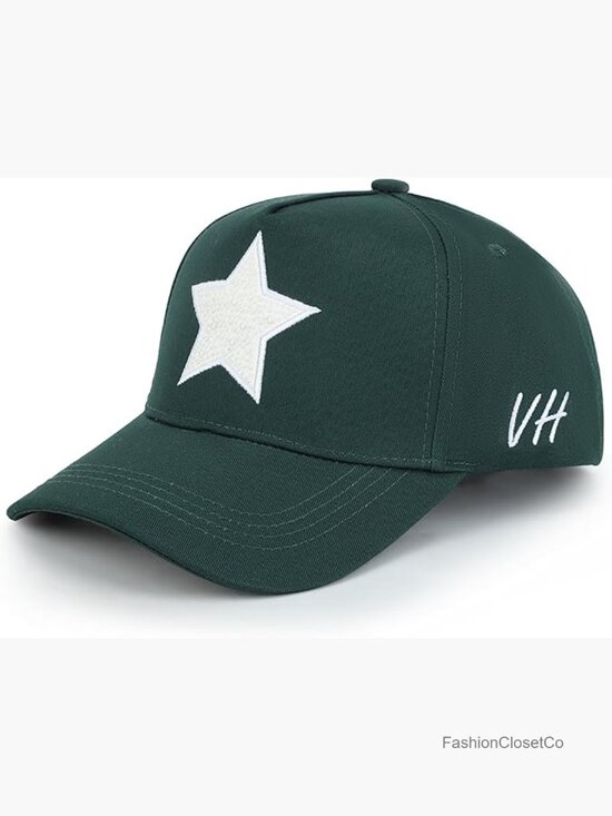 Vintage Havana Pearl Star Trucker Hat Snapback Adjustable Canvas main image 4